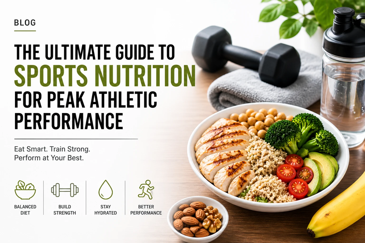 The Ultimate Guide to Sports Nutrition for Peak Athletic Performance